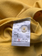 Authentic Polo Shirt Mustard Yellow Polo Tee - L