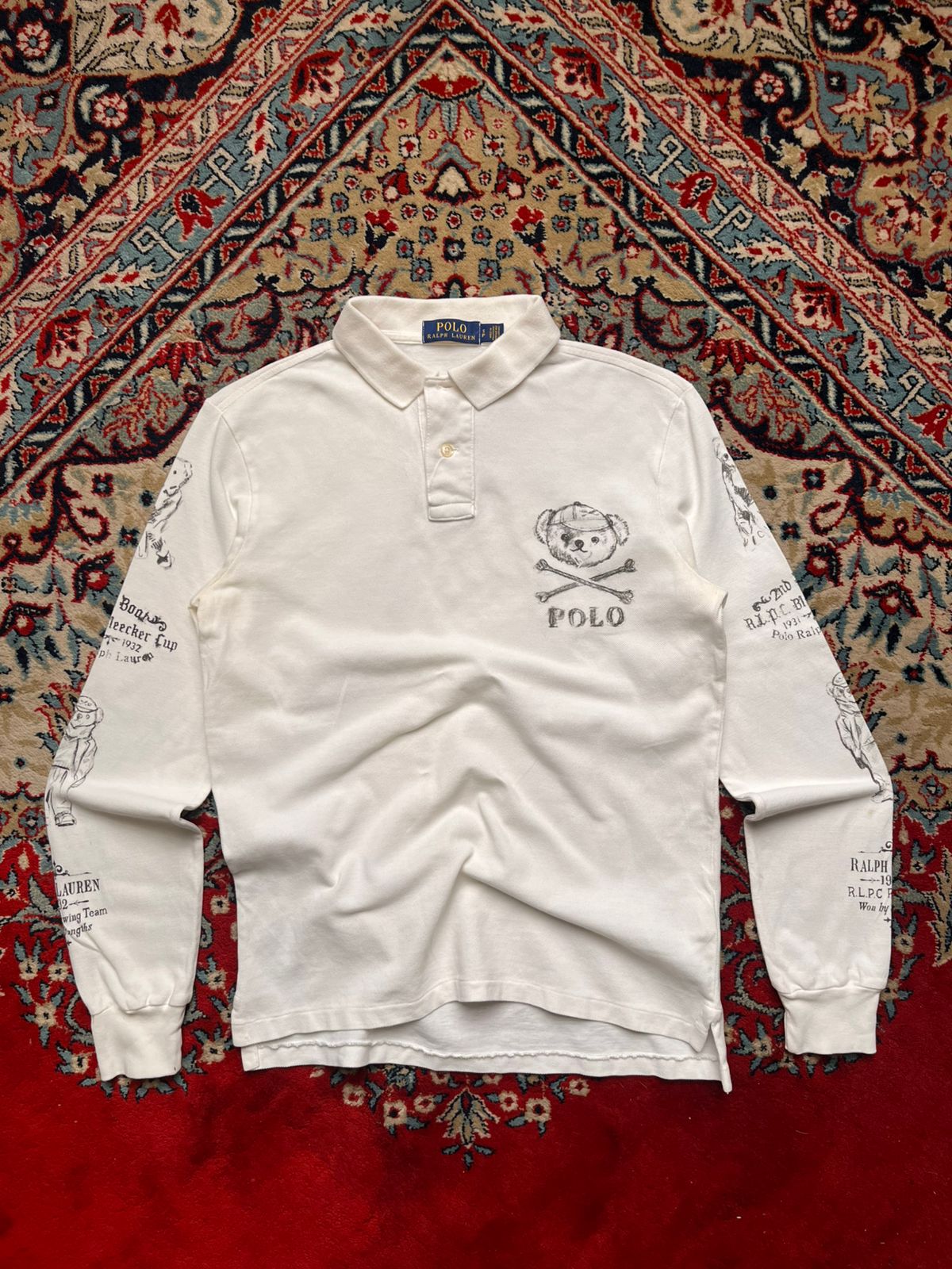 Polo Ralph Lauren Bleecker Cup Graphic Polo Tee - M