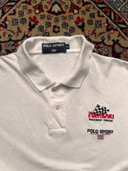 Vintage Polo Sport Ralph Lauren White polo tee - L