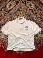 Vintage Polo Sport Ralph Lauren White polo tee - L