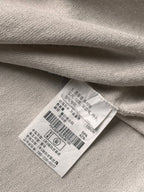 Polham Machine Washable Beige Knit polo tee - L
