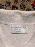 Polham Machine Washable Beige Knit polo tee - L