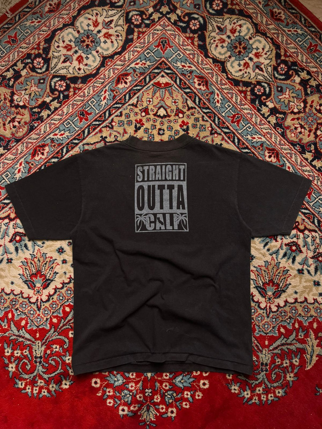 Shaka Wear Supermax Heavy Graphic Black tee - M