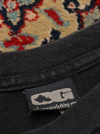 Oahu Grown Clothing CROPPED Graphic Black tee - L