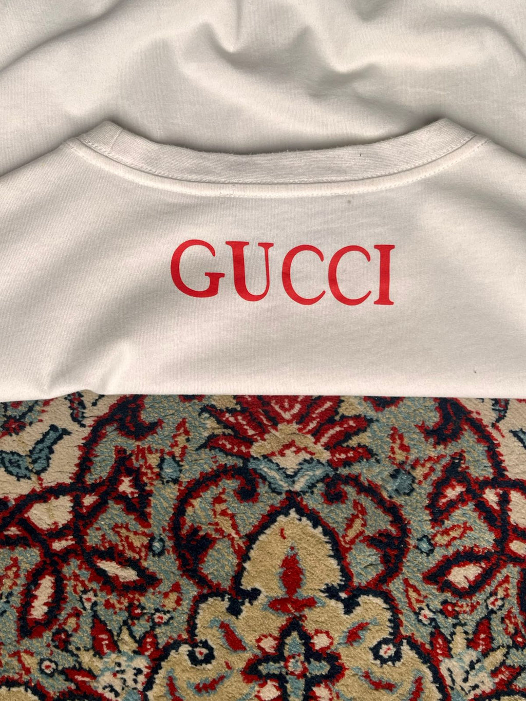 Gucci Farout Tiger Graphic White Luxury tee - L