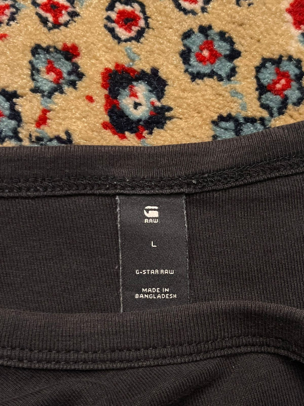 G-Star Raw Black Slim Fit tee - L