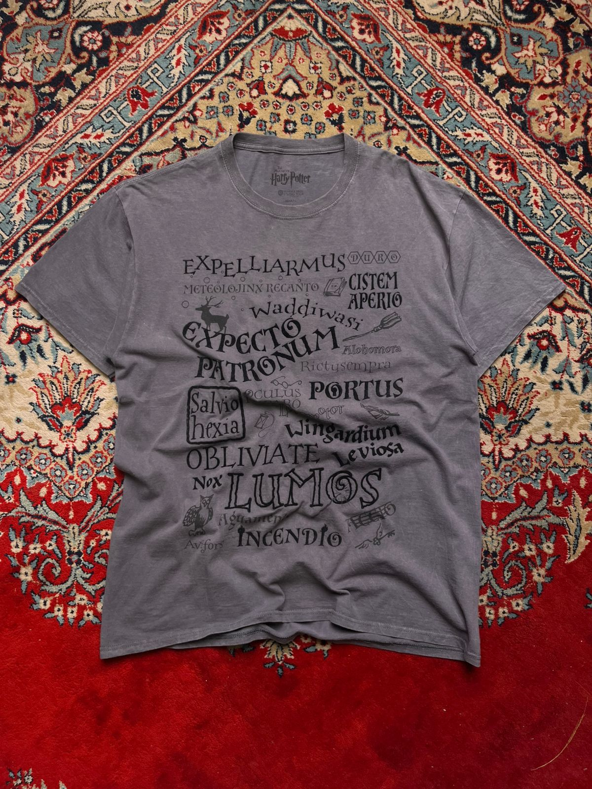 Harry Potter Warner Bros Studio Graphic Grey tee - L