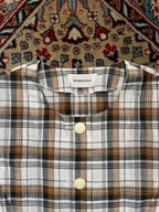 Vtg BANBOLIENA Crop Blouse - L
