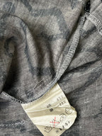 Vtg ADDENDA Renown Abstract Geometric Blouse - L