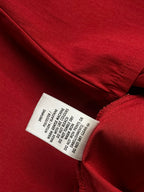 Vintage Target Women Red Button Up Shirt - L