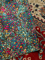 VTG Abstract Confetti Floral Midi Skirt - 24