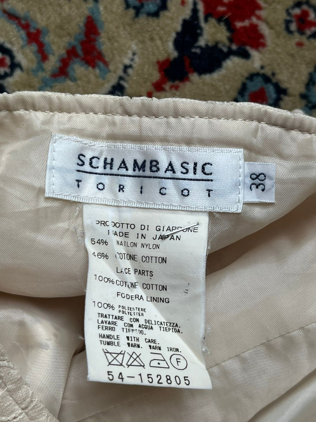 SCHAMBASIC TORICOT Cream Floral Skirt - 24