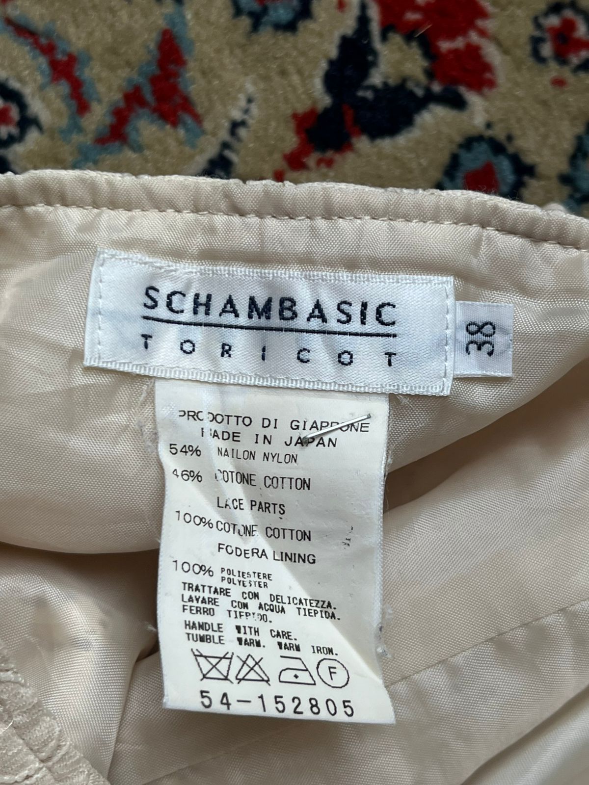 SCHAMBASIC TORICOT Cream Floral Skirt - 24