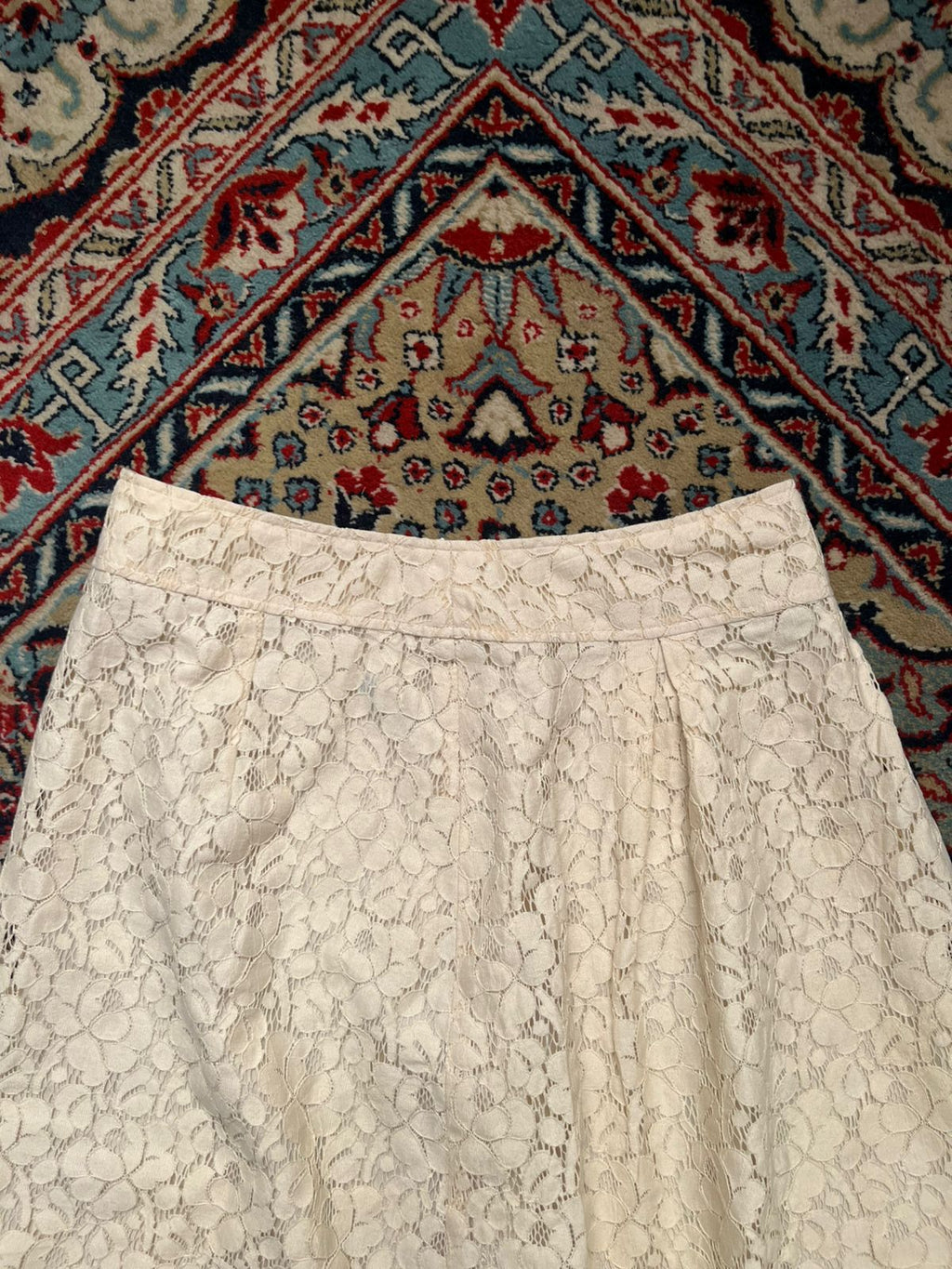 SCHAMBASIC TORICOT Cream Floral Skirt - 24