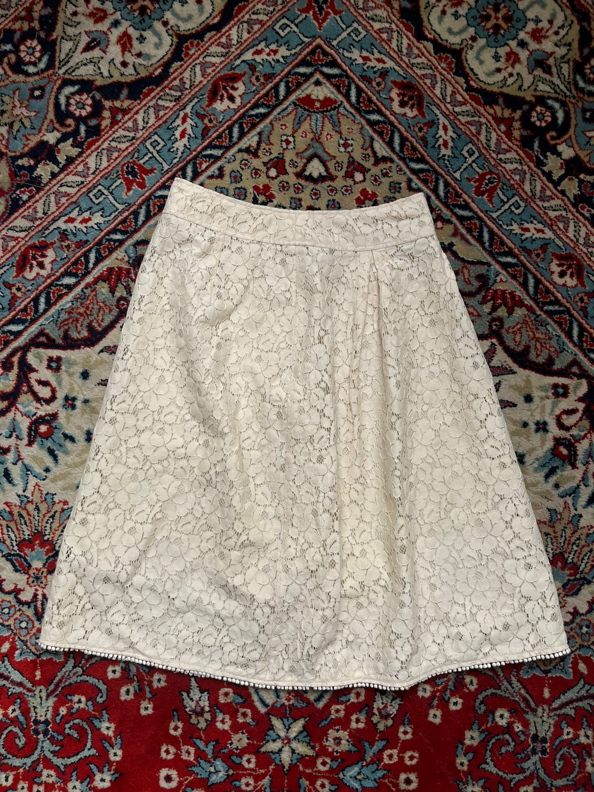 SCHAMBASIC TORICOT Cream Floral Skirt - 24