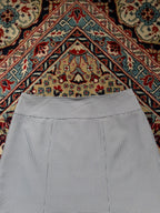 VTG White Joora Japan Houndstooth Skirt - 26