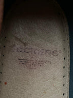 DOCKERS VINTAGE BROWN LEATHER KILTIE TASSEL SLIP ON LOAFERS SHOES