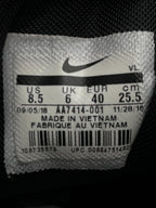 NIKE ZOOM WINFLO 5 BLACK WHITE RUNNING SHOES