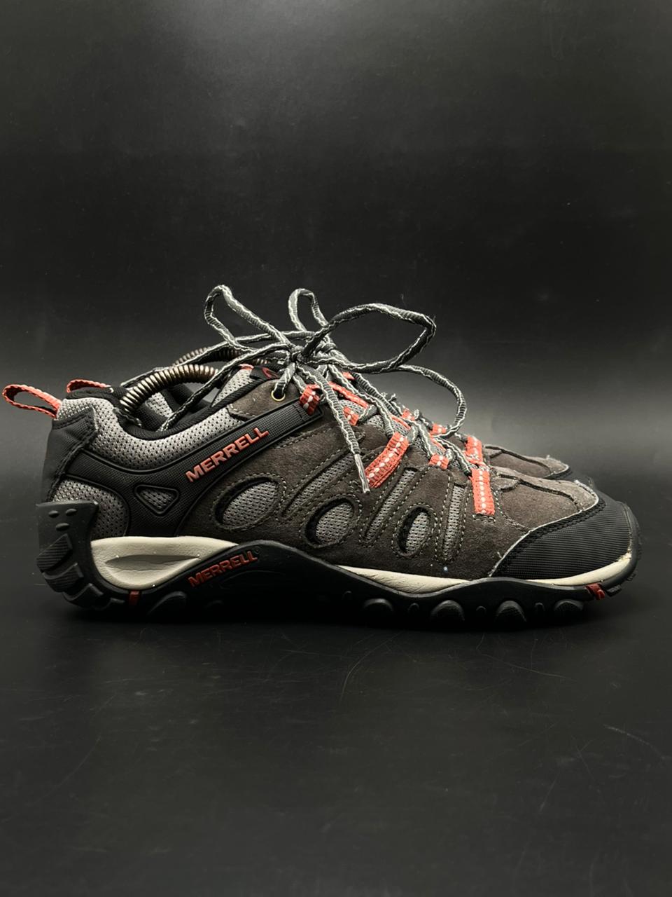 MERRELL MOAB 2 VENT BROWN ORANGE LOW HIKING TRAIL SHOES