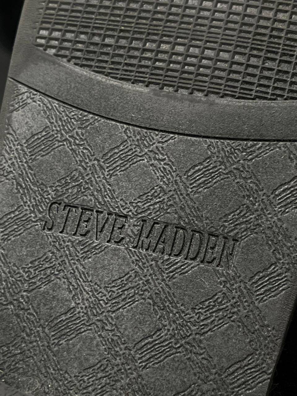 STEVE MADDEN CLIPSE BLACK VELVET BIT LOAFERS