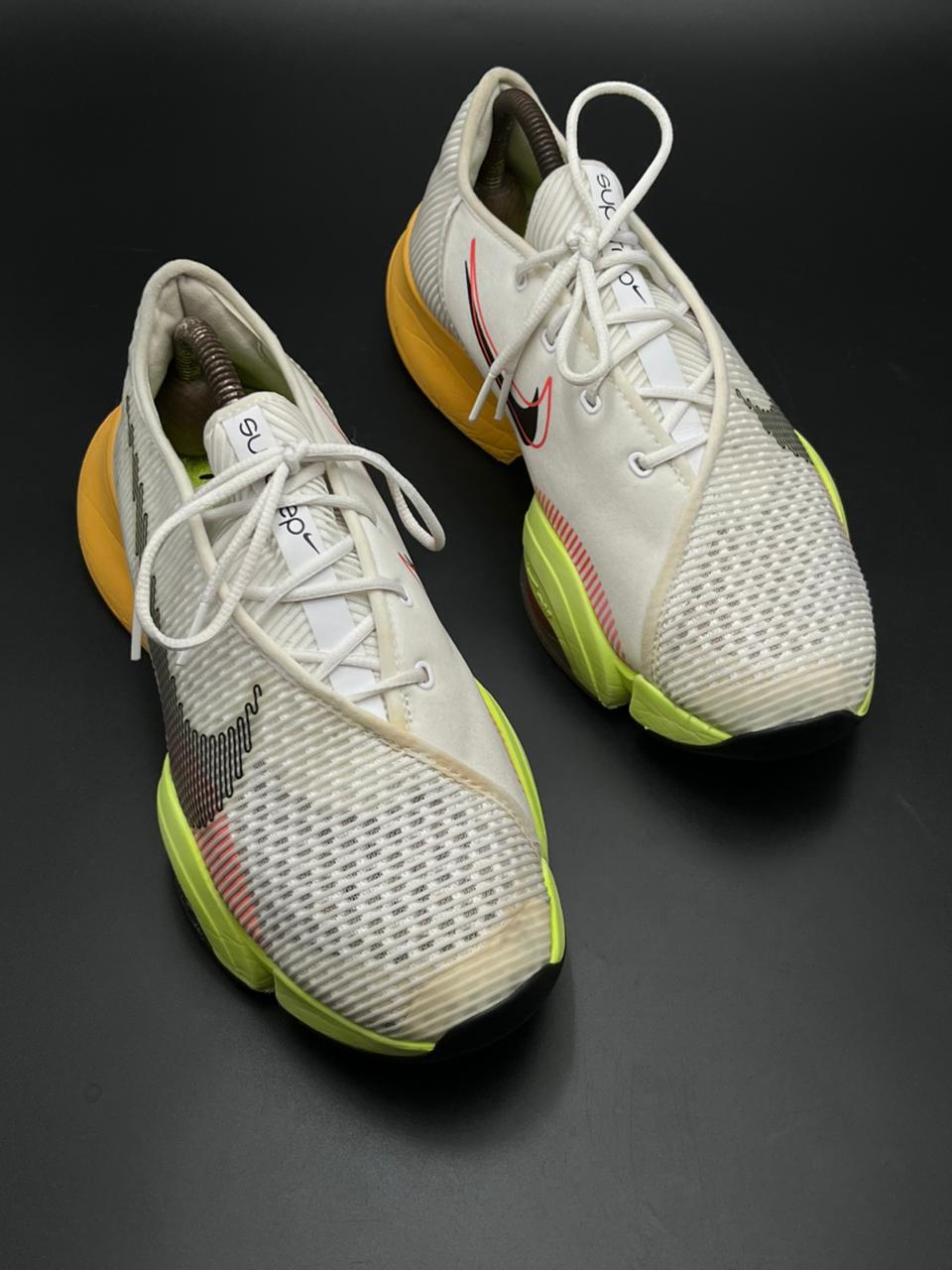 NIKE AIR ZOOM SUPERREP 2 WHITE NEON GREEN TRAINING SNEAKERS SHOES