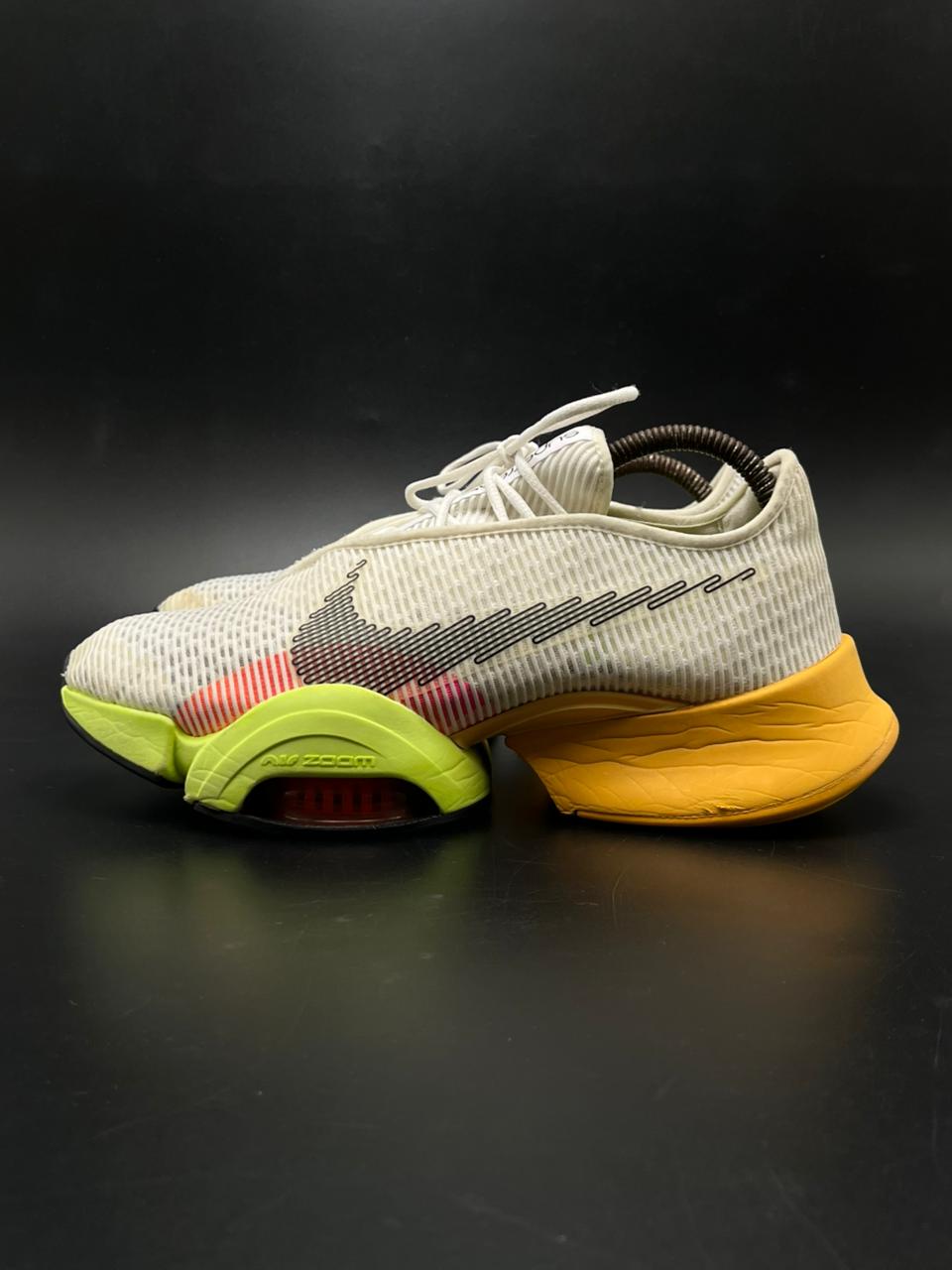 NIKE AIR ZOOM SUPERREP 2 WHITE NEON GREEN TRAINING SNEAKERS SHOES