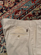 POLO BY RALPH LAUREN STRAIGHT FIR LINING COTTON DRESS PANTS - 36