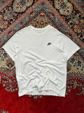 NIKE WHITE COTTON TEE - XL