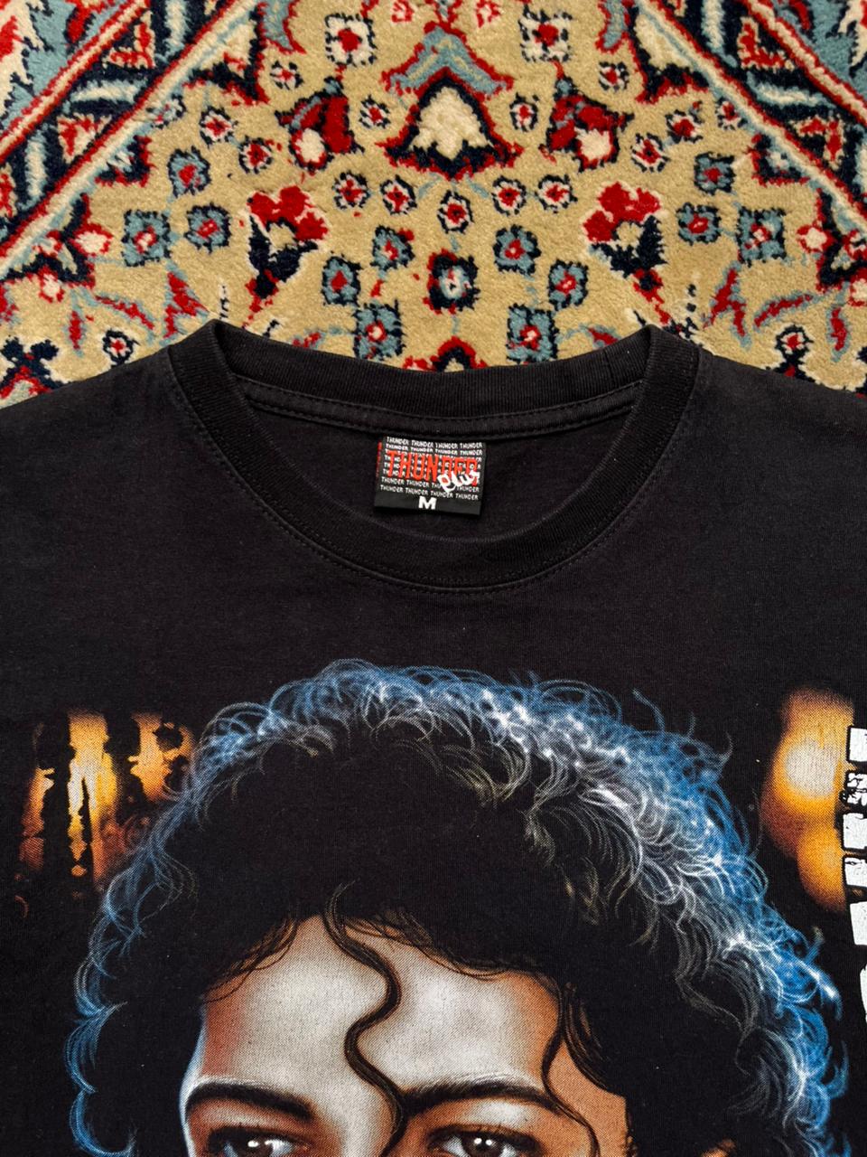 THUNDER PLUS MICHAEL JACKSON VINTAGE GRAPHIC TEE - M