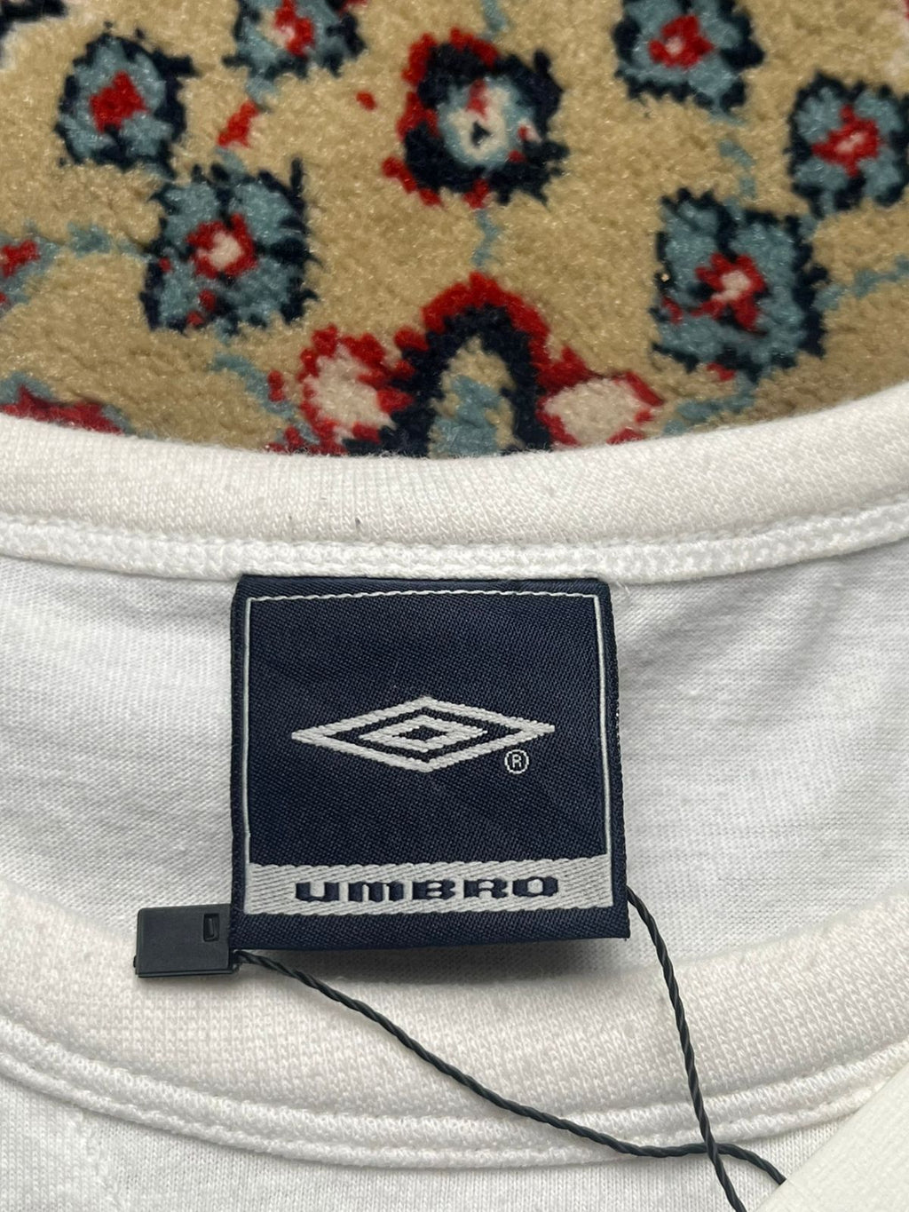 UMBRO WHITE COTTON TEE - XL