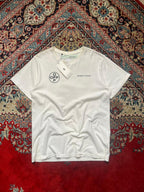 OFF WHITE MAIN LABEL C/0 VIRGIL ABLOH WHITE TEE - L