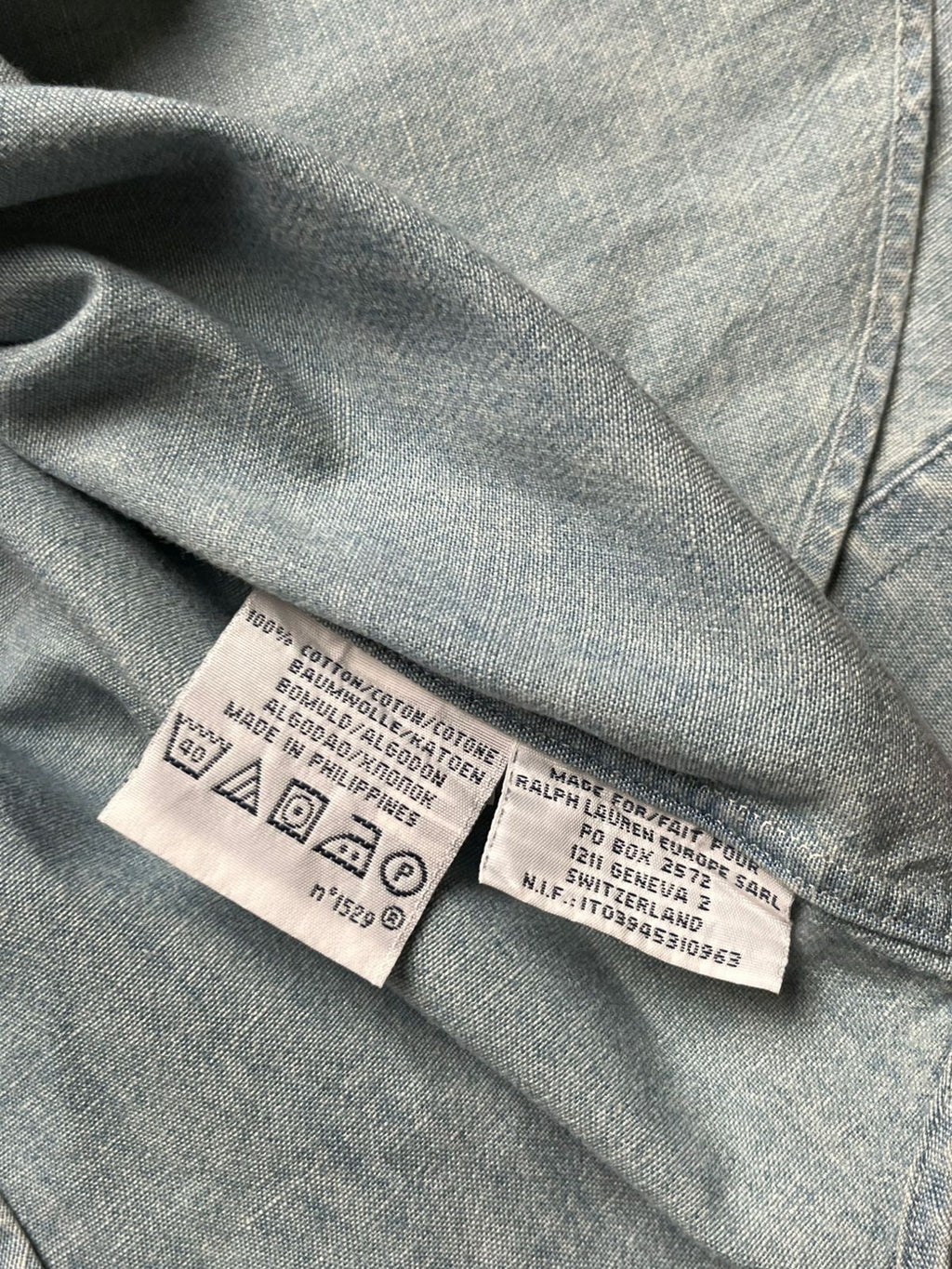 VTG 1980’s RALPH LAUREN CLASSIC FIT BUTTON DOWN SHIRT - L