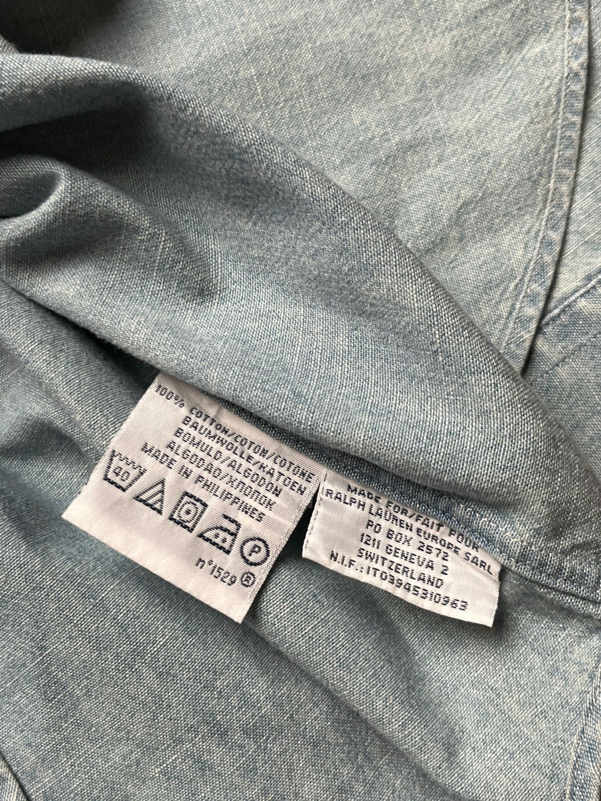 VTG 1980’s RALPH LAUREN CLASSIC FIT BUTTON DOWN SHIRT - L