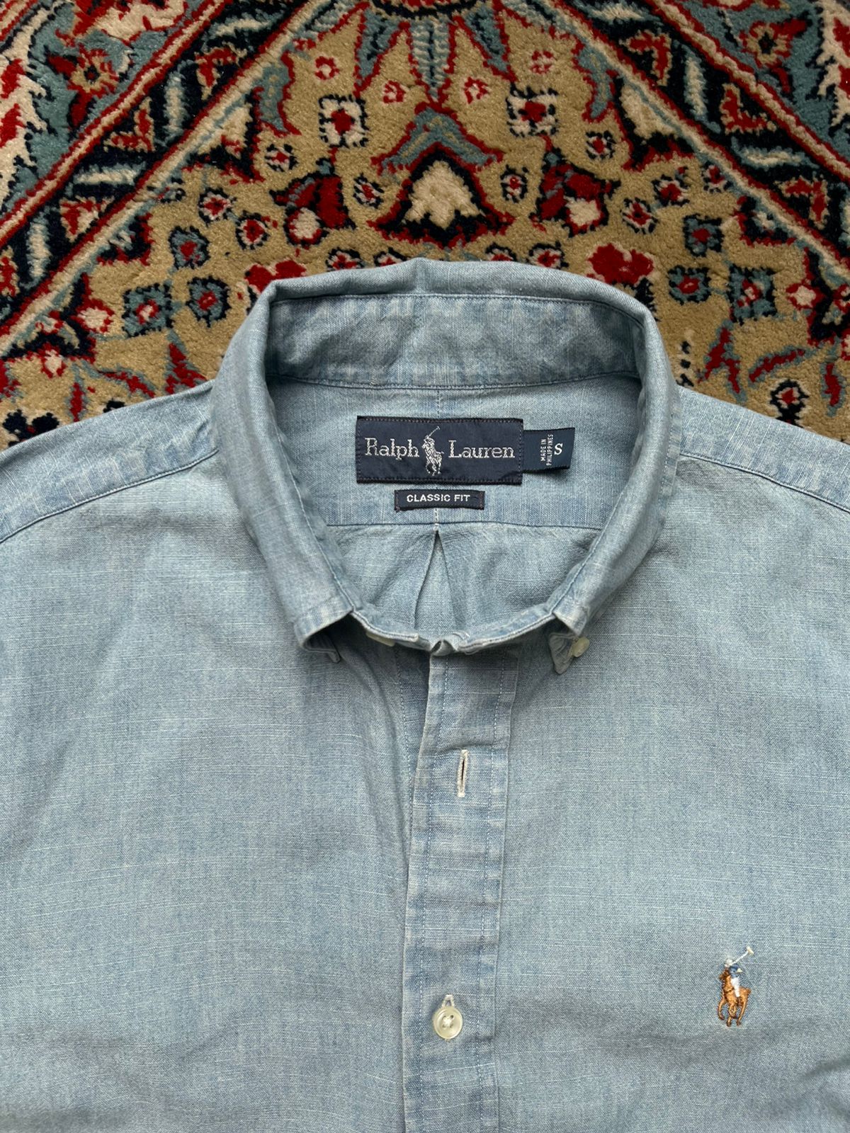 VTG 1980’s RALPH LAUREN CLASSIC FIT BUTTON DOWN SHIRT - L