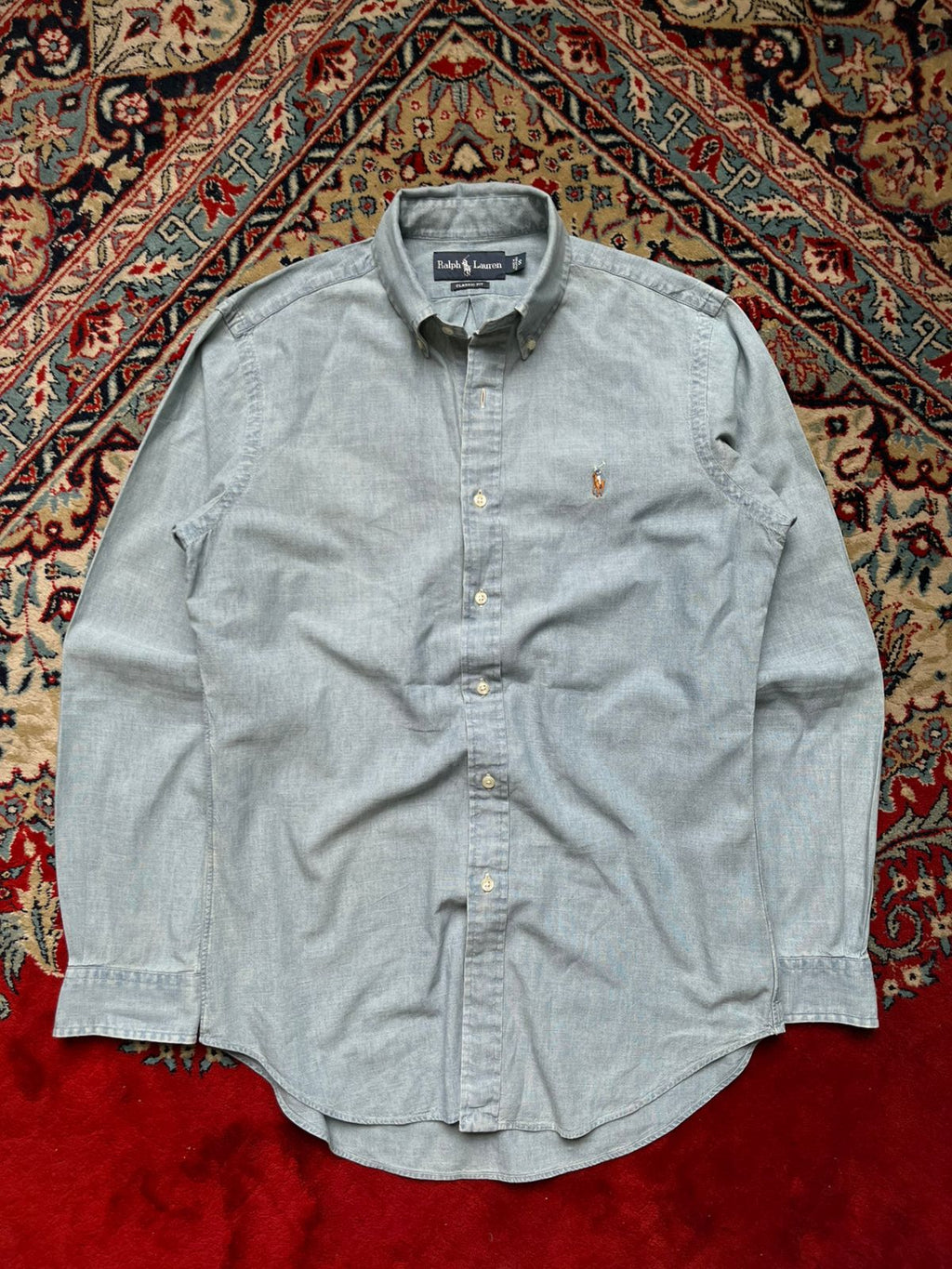VTG 1980’s RALPH LAUREN CLASSIC FIT BUTTON DOWN SHIRT - L
