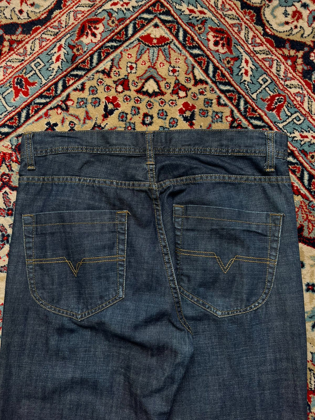 NEXT DARK WASHED BOOTCUT JEANS - 34