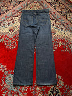 NEXT DARK WASHED BOOTCUT JEANS - 34