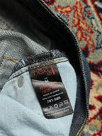 NEXT DARK WASHED BOOTCUT JEANS - 34
