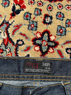 NEXT DARK WASHED BOOTCUT JEANS - 34