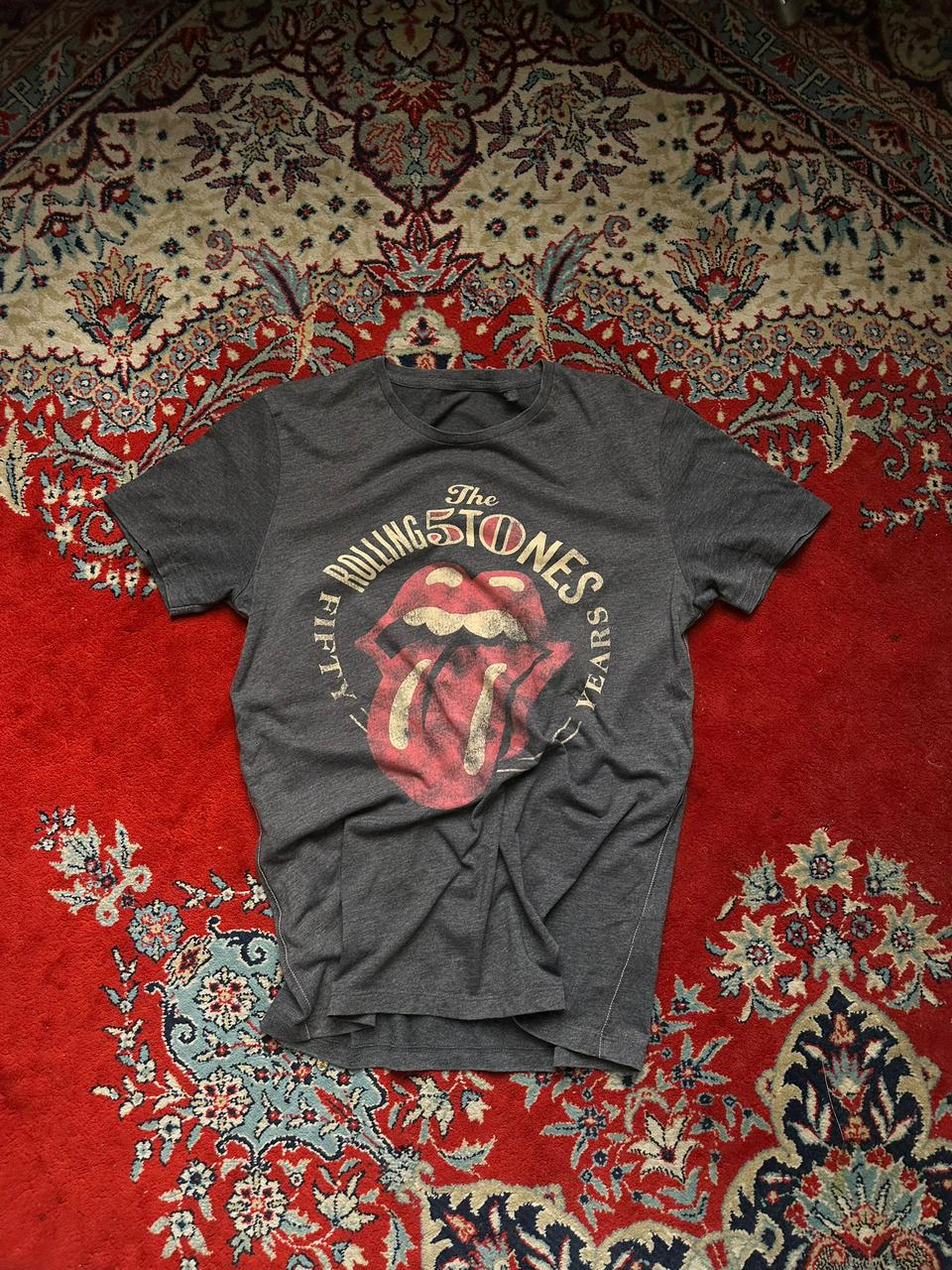 The Rolling Stones NEXT Graphic Heather Grey TEE - M