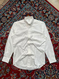 KENTAUR White BUTTON DOWN SHIRT - L
