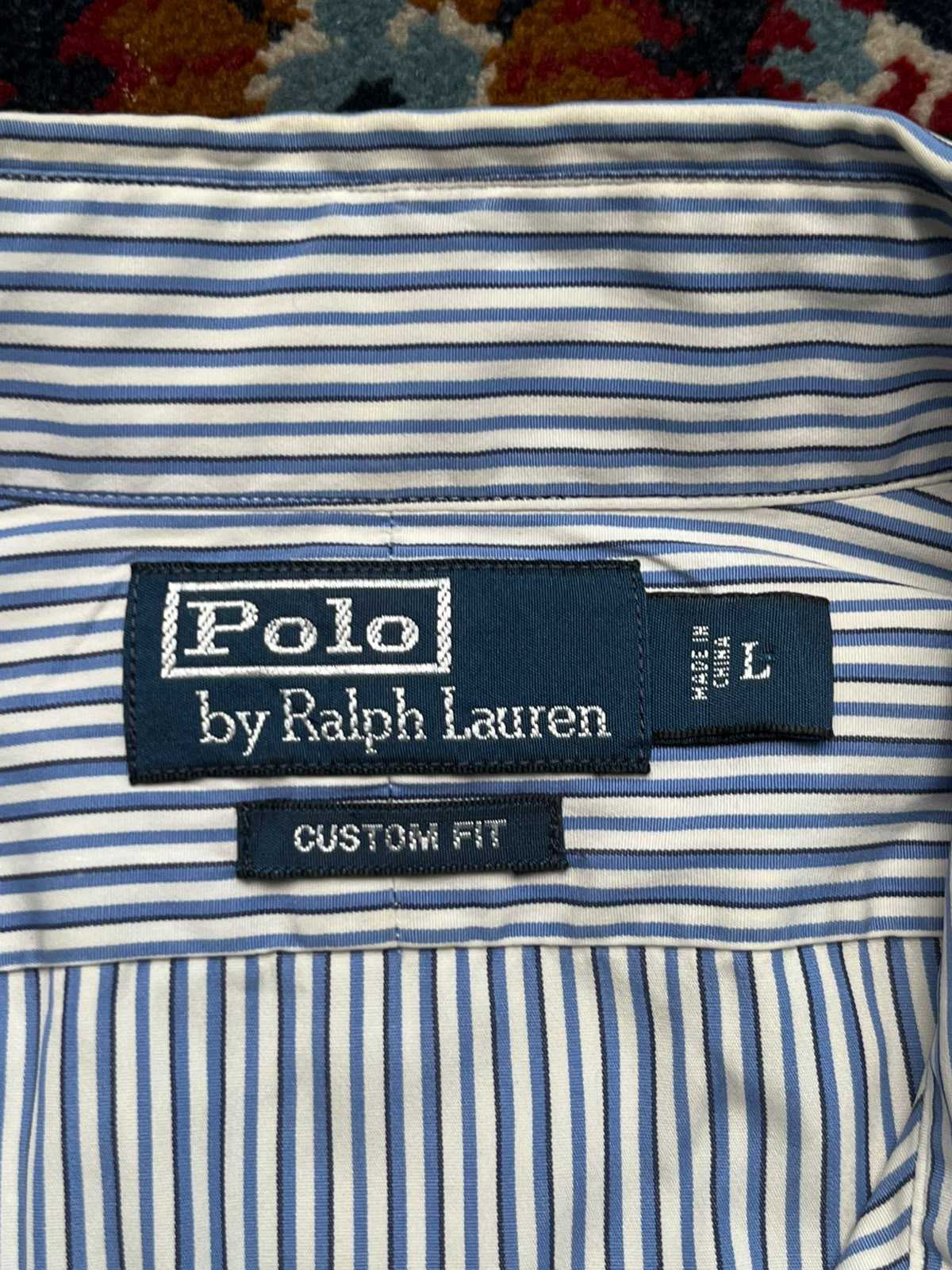 Polo Ralph Lauren Custom Fit Multi Stripe BUTTON DOWN SHIRT - XL