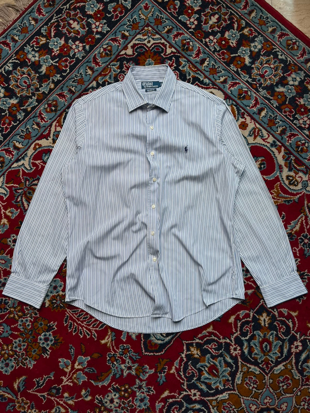 Polo Ralph Lauren Custom Fit Multi Stripe BUTTON DOWN SHIRT - XL