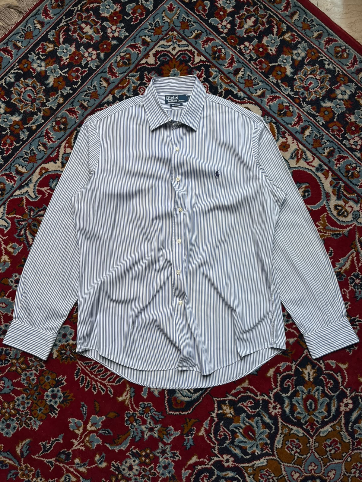 Polo Ralph Lauren Custom Fit Multi Stripe BUTTON DOWN SHIRT - XL