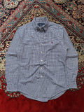 POLO RALPH LAUREN Slim Fit Check Oxford BUTTON DOWN SHIRT - M
