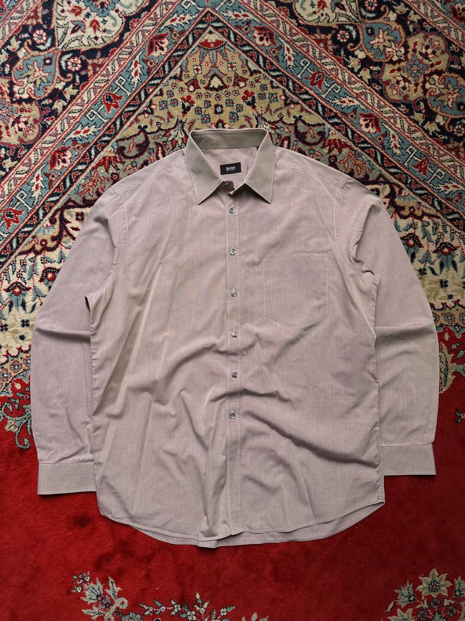 HUGO BOSS Cotton  BUTTON DOWN SHIRT - XL