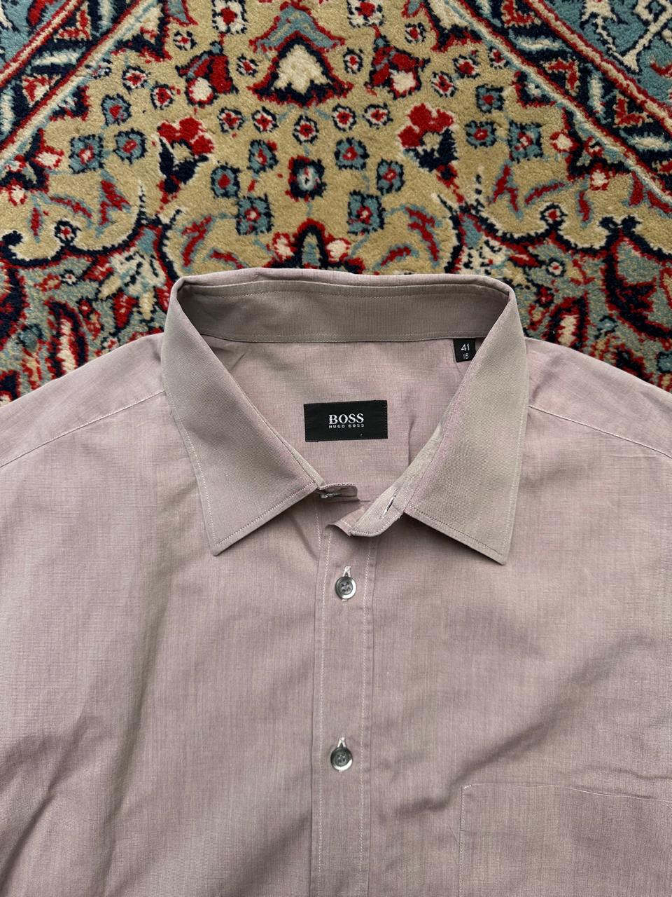 HUGO BOSS Cotton  BUTTON DOWN SHIRT - XL