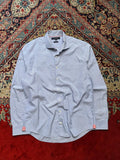 Tommy Hilfiger New York 100s Two Ply Cotton Light Blue  BUTTON DOWN SHIRT - L