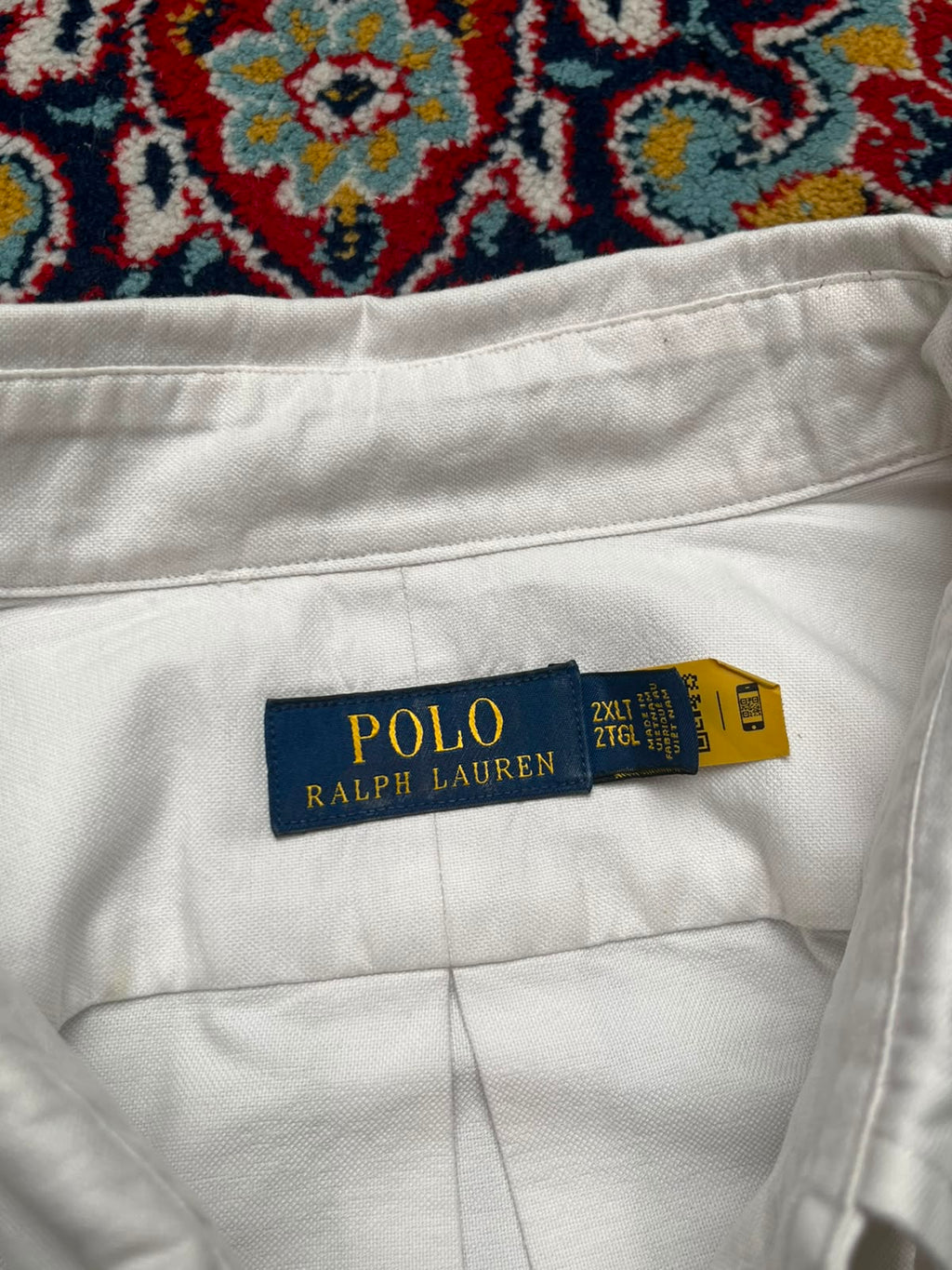 Polo Ralph Lauren White Oxford Cotton Button Down Shirt - XXL