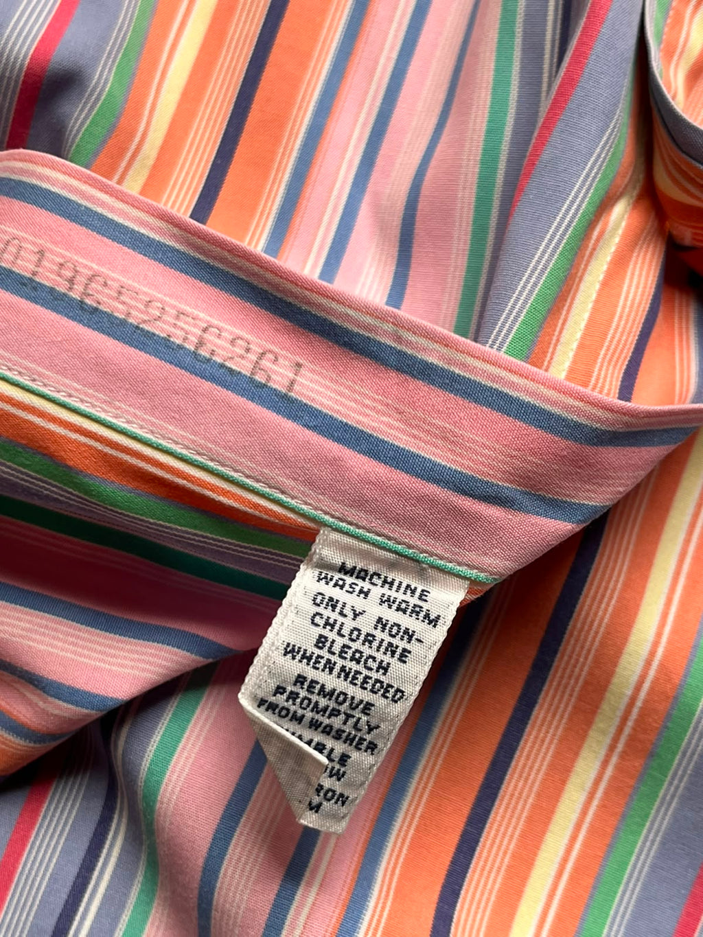 Polo by Ralph Lauren Westerton Multi Color Striped Button Down Shirt - XL
